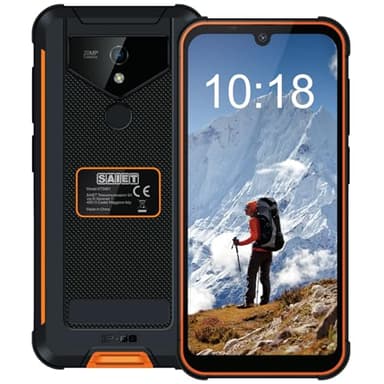 Smartphone Rugged 4G Ultra Resistente – Telefono Indistruttibile IP68 per Viaggi e Lavoro con Fotocamera Subacquea, Batteria 5100mAh, Android 13, NFC e Power Bank Integrato – Sicuro Smart STS601 SAIET