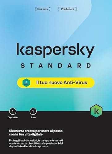 Kaspersky Anti-Virus Standard per 1 Dispositivo - Antivirus 1 Anno
