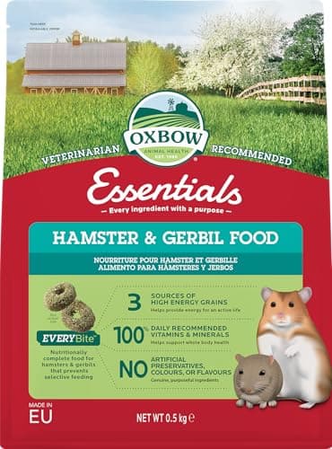 Oxbow Essentials Cibo per Criceti e Gerbilli - 0,5 kg