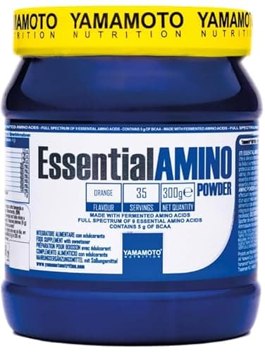 Yamamotò Essential Amino Powder 300 gr - aminoacidi essenziali completi - gusto Arancia
