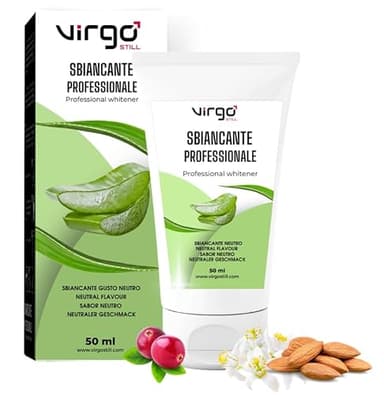Virgostill Crema sbiancante per parti intime - Crema Sbiancante Zona Intima - Sbiancante intimo donna e uomo - 50ml