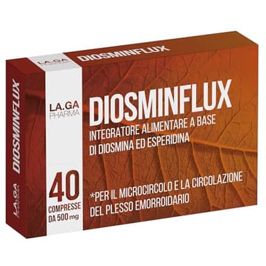 Diosmina ed Esperidina 500 mg, Integratore Microcircolo. Per Vene Varicose, Gambe Gonfie, emorroidi e Capillari Rotti. Con Diosmina, Rusco, Ippocastano, Mirtillo, Vite Rossa e Flavonoidi. 40 Compresse